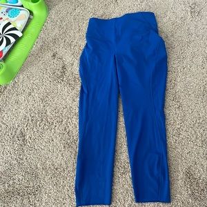 lululemon athletica Vibrant Blue Leggings